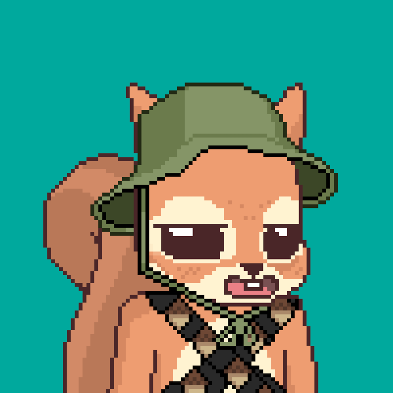 Pixel Squirrels #3677